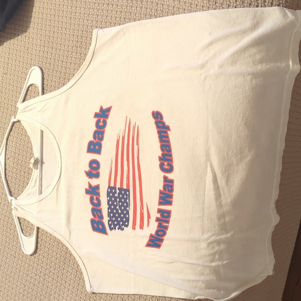 Back to back world war champs sleeveless tanktop medium *Make an Offer*